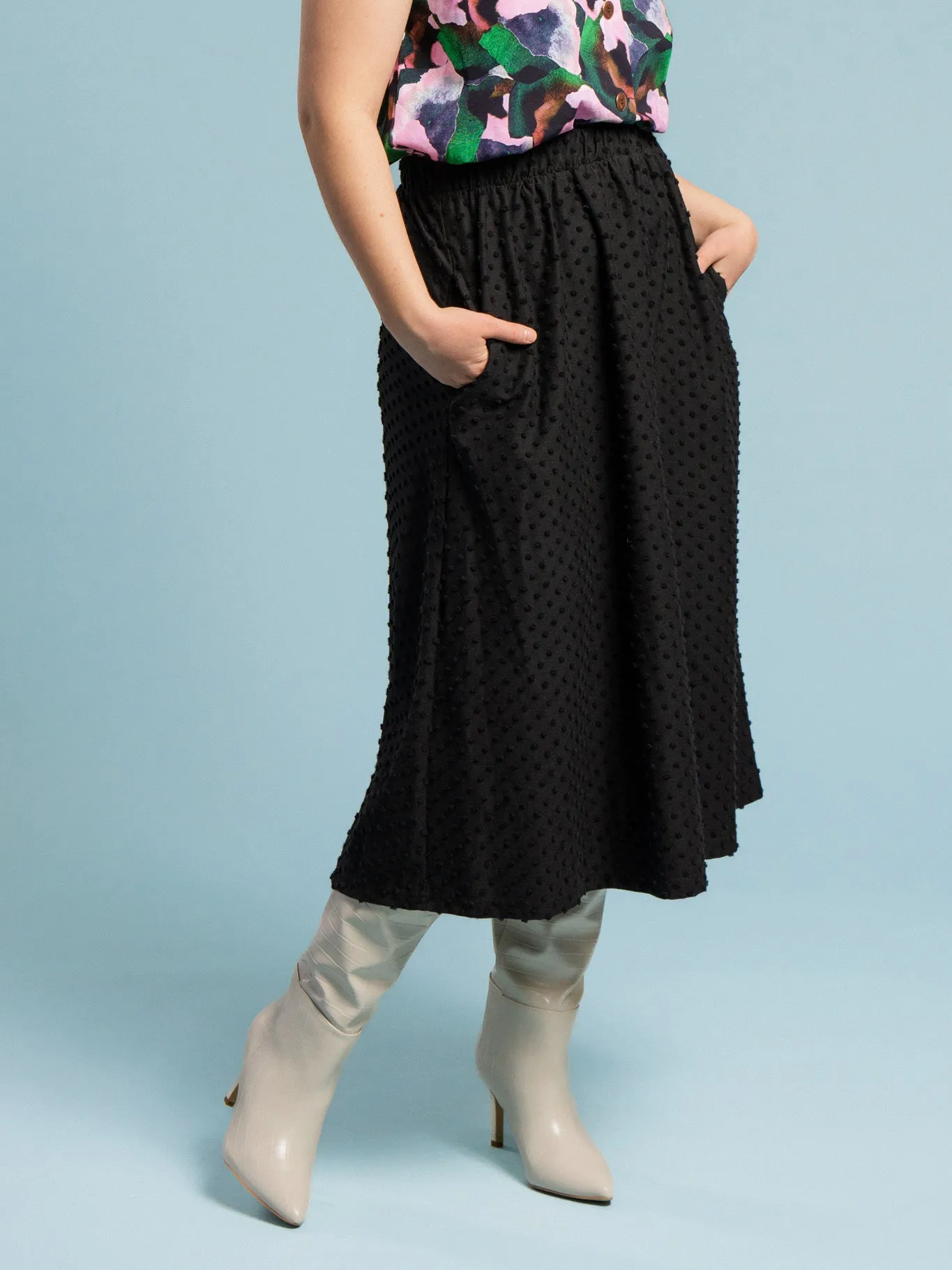 Ana Skirt Dot Black sold by Ivalo.com product image thumbnail 2