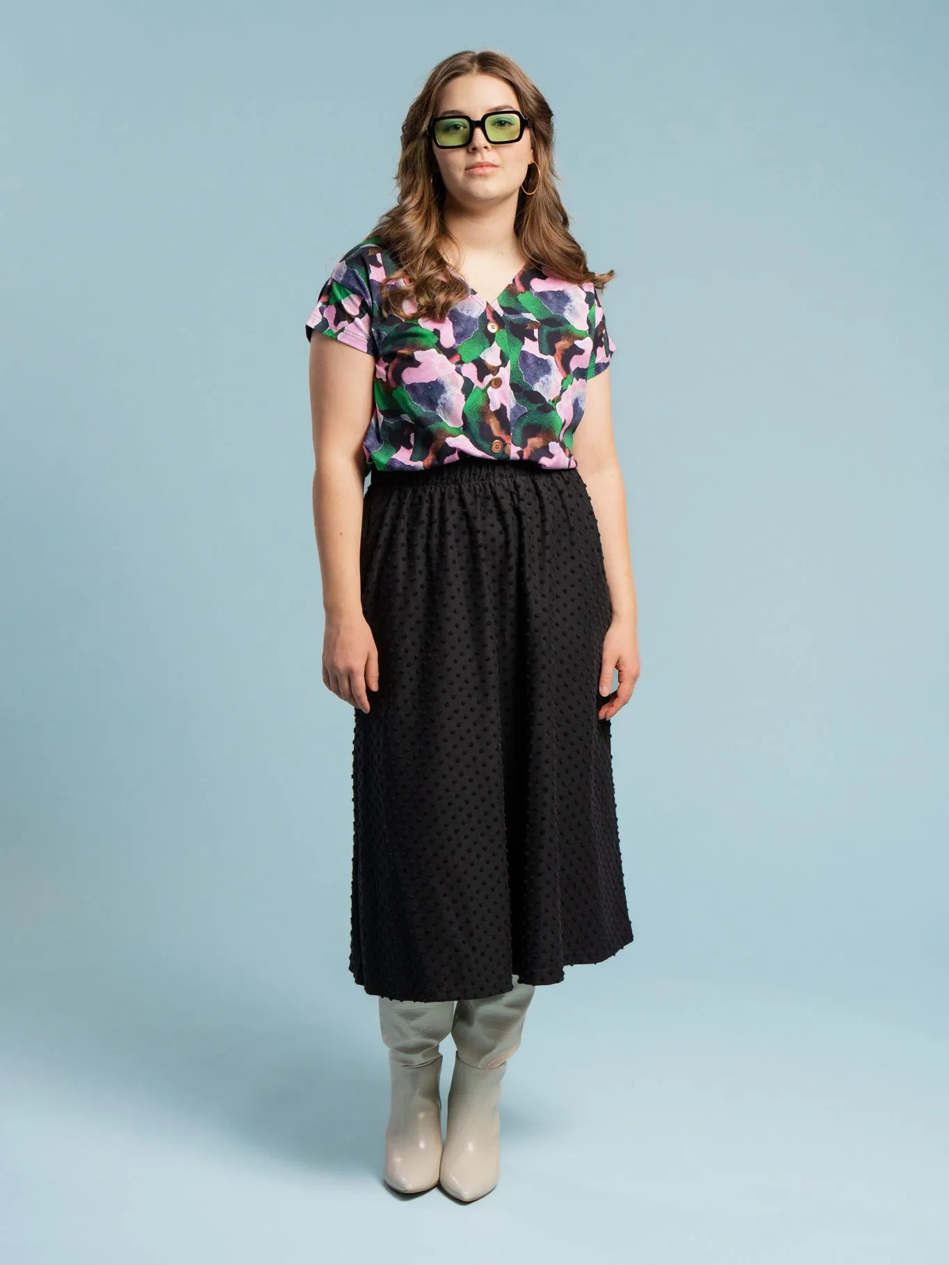 Ana Skirt Dot Black sold by Ivalo.com product image thumbnail 3