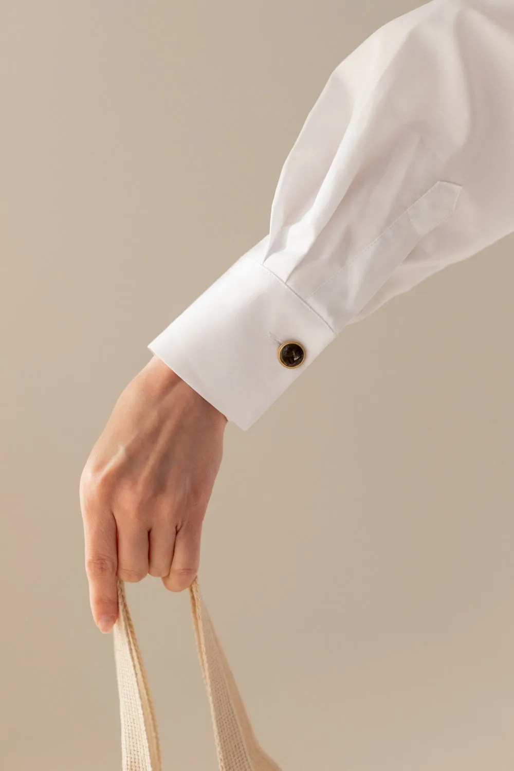 Classic Oversize Shirt White sold by Ivalo.com product image thumbnail 3