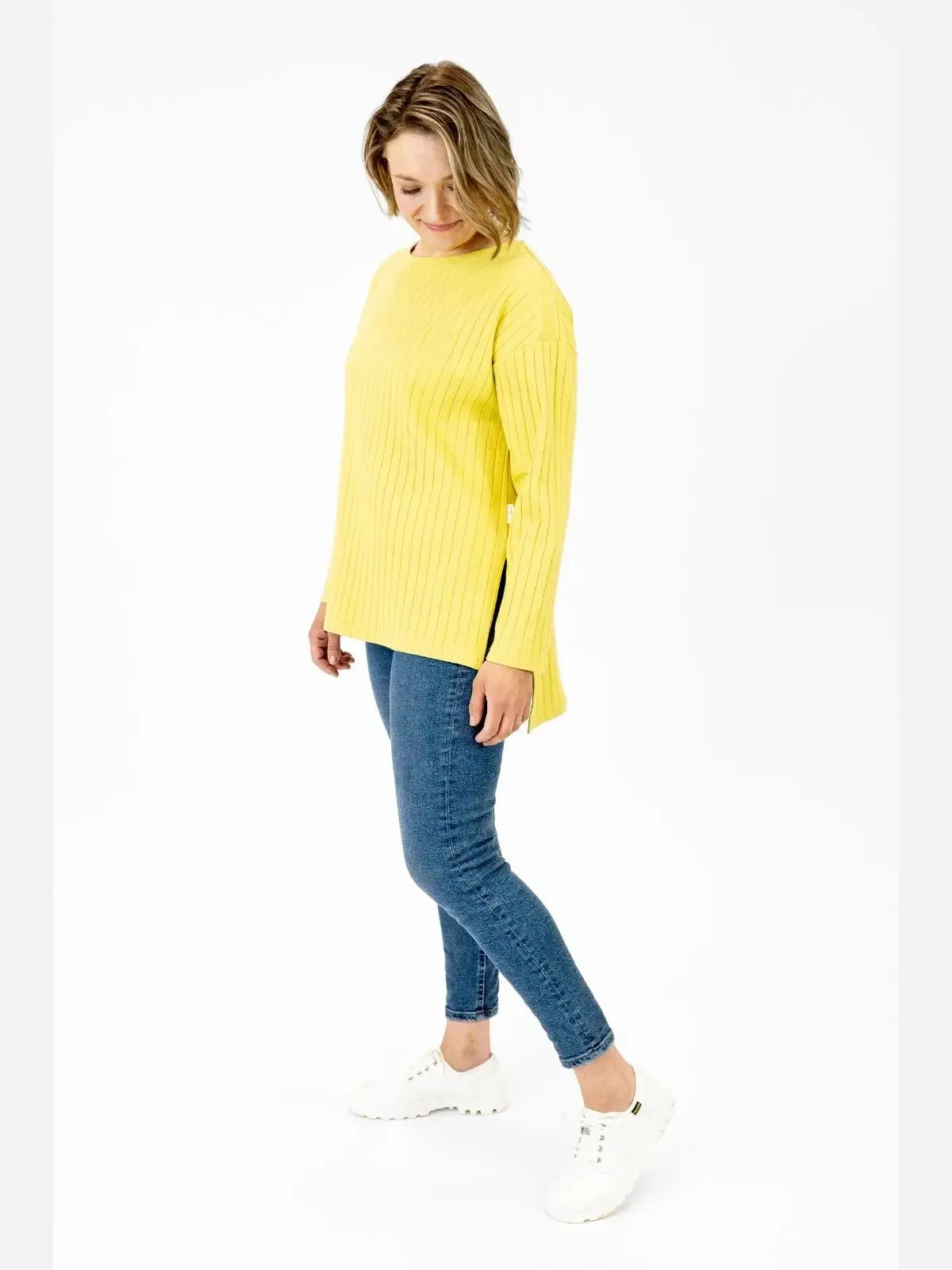 Olos Ribbed Shirt Yellow sold by Ivalo.com product image thumbnail 3