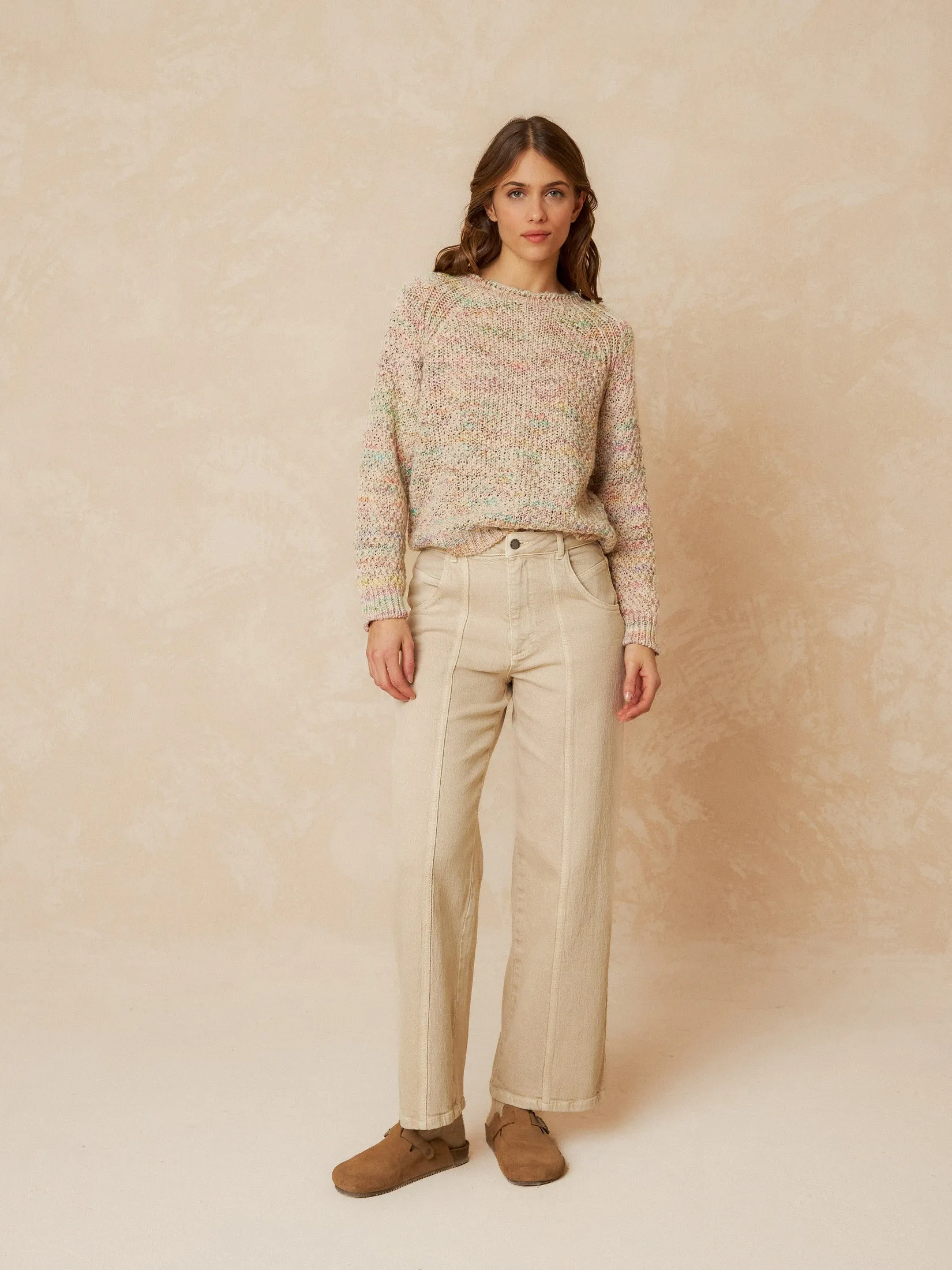 Knitted Jumper Beige sold by Ivalo.com product image thumbnail 4