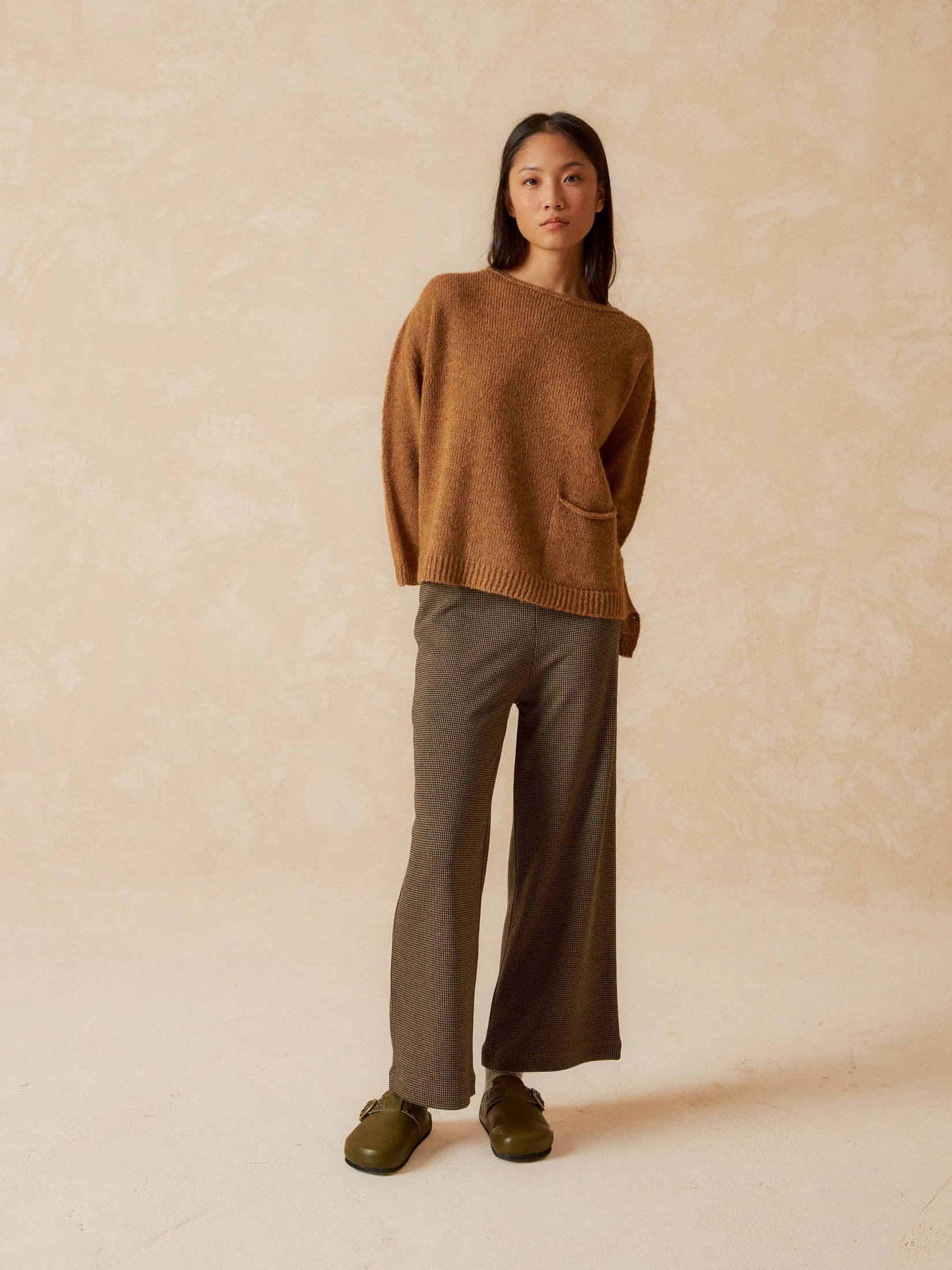 Basic Knitted Sweater Beige sold by Ivalo.com product image thumbnail 3