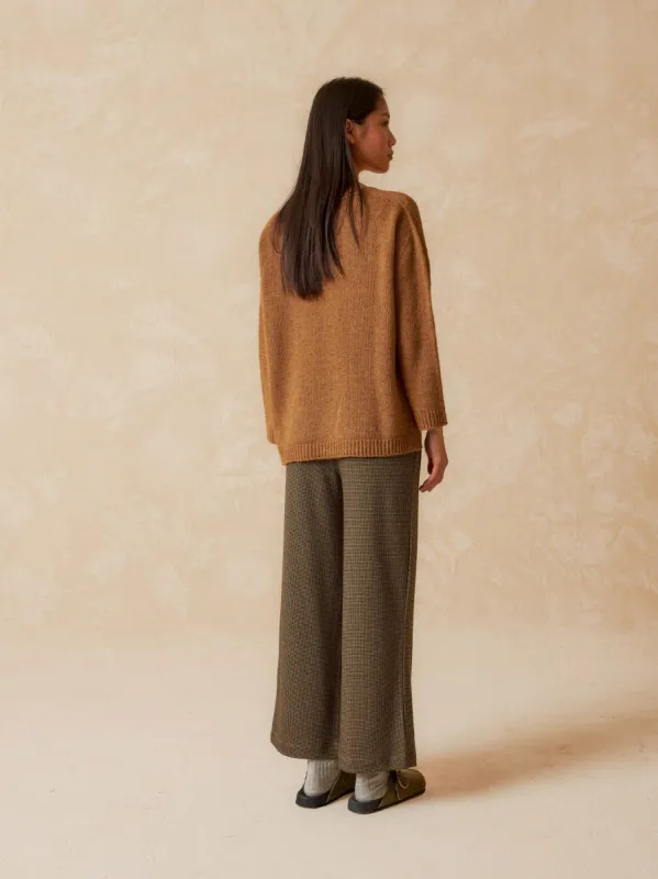 Basic Knitted Sweater Beige sold by Ivalo.com