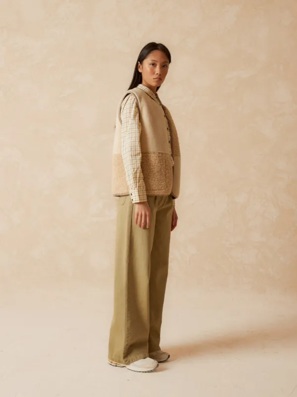 Reversible Patch Vest sold by Ivalo.com