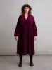 Velour Dress Burgundy sold by Ivalo.com