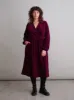 Velour Dress Burgundy sold by Ivalo.com