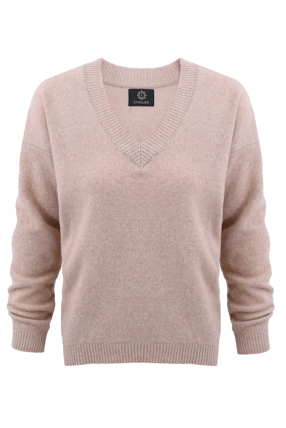 Enteliér Beige Cashmere Sweater sold by Ivalo.com product image thumbnail 2