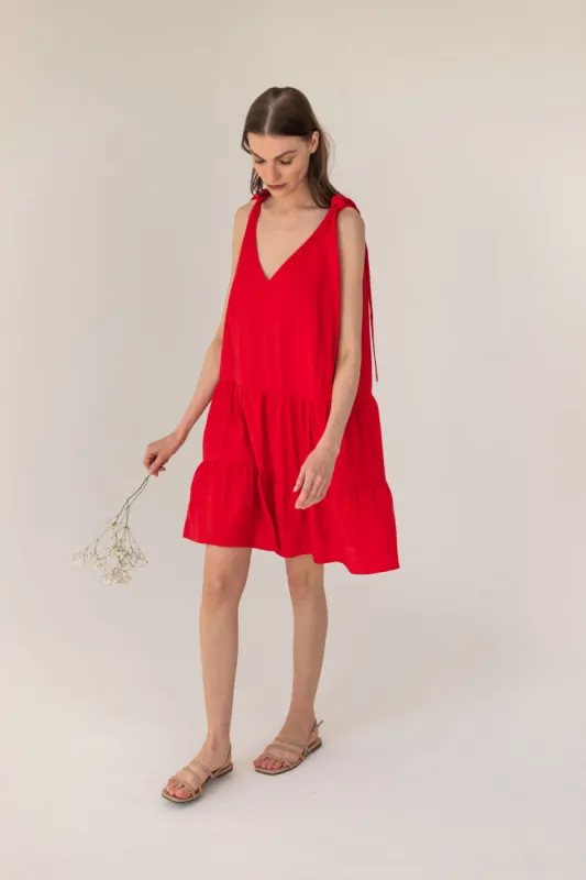 Enteliér Summer Dress Red sold by Ivalo.com