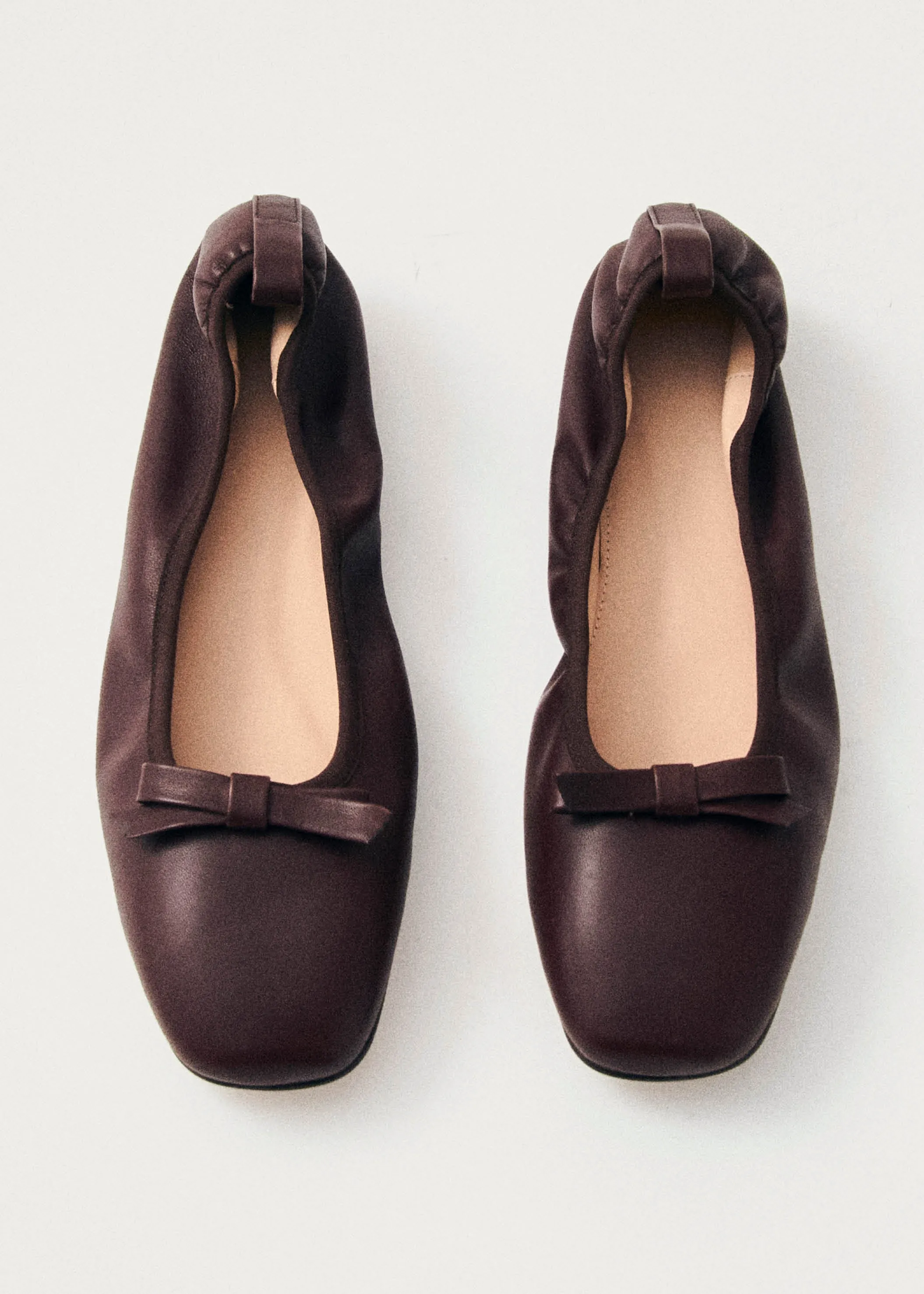 Freya Brown Leather Ballet Flats sold by Ivalo.com product image thumbnail 4