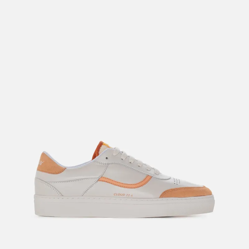 Cloud 22.6 Sneaker White /  Papaya sold by Ivalo.com