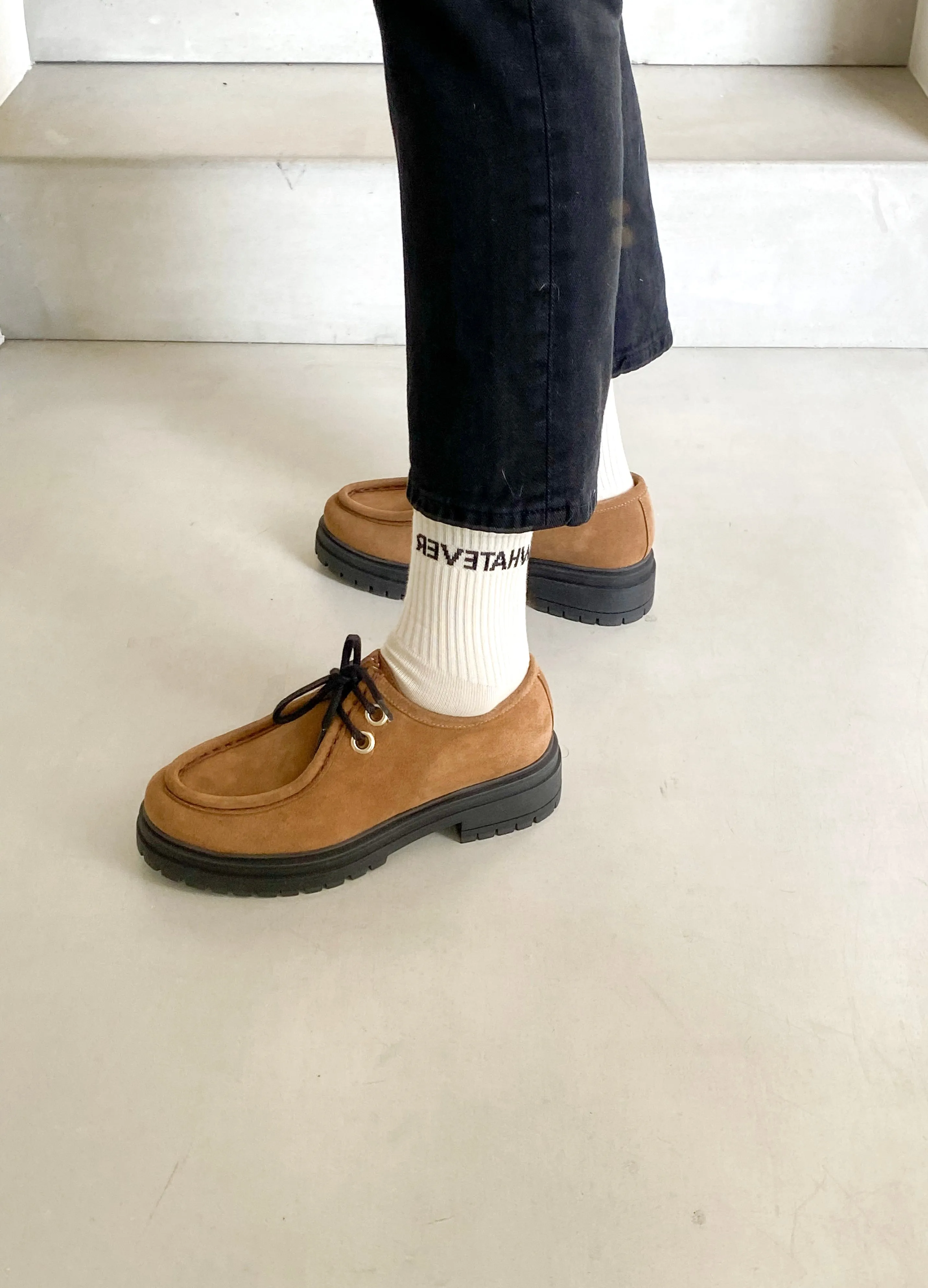 Women's Chunky Shoes Camel sold by Ivalo.com