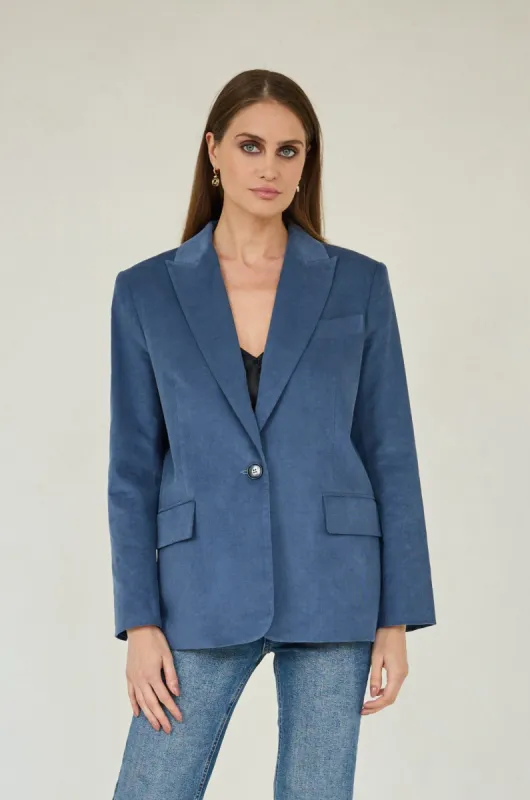Corduroy Jacket Denim Blue sold by Ivalo.com
