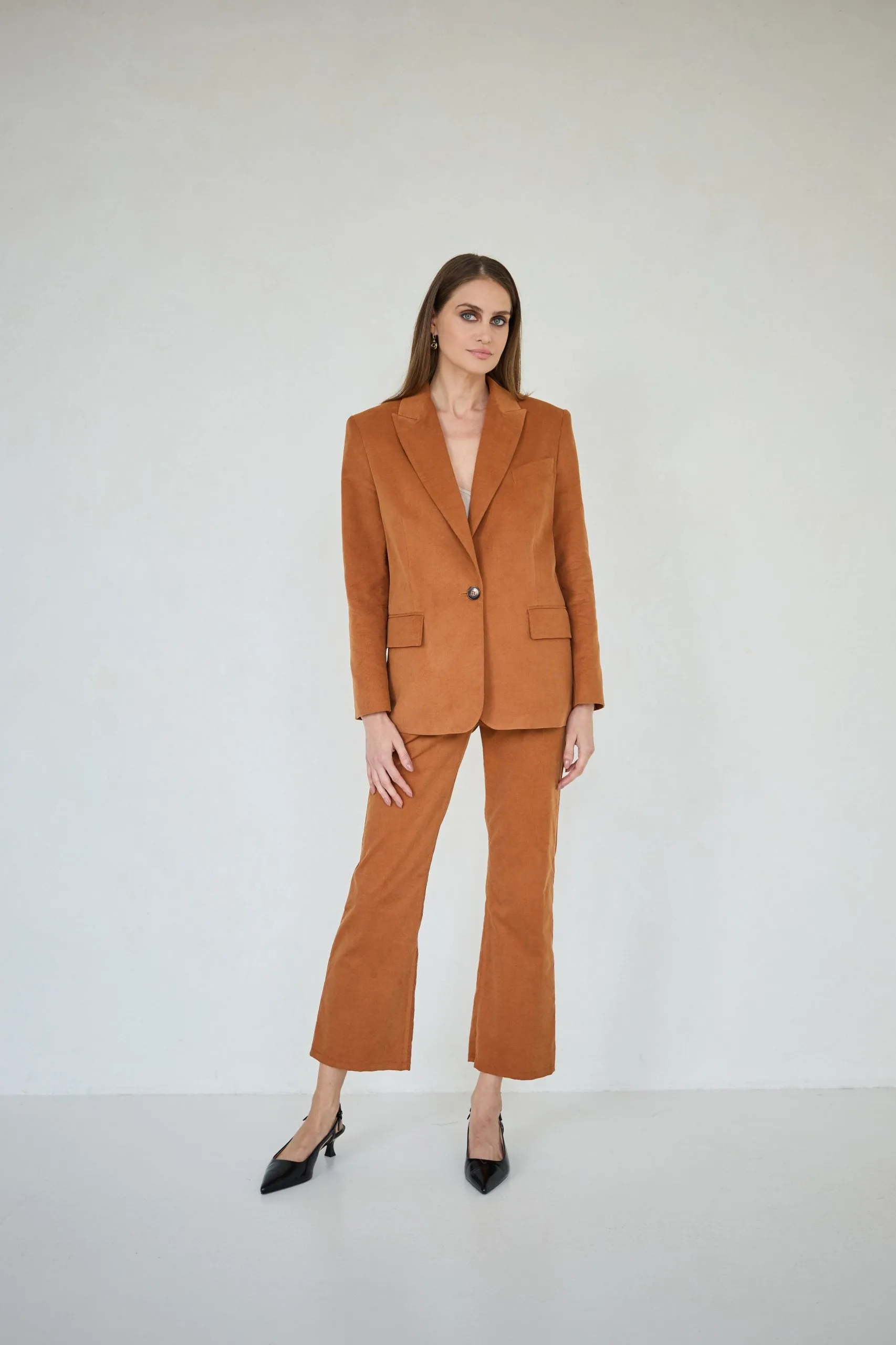 Corduroy Jacket Cognac Brown sold by Ivalo.com product image thumbnail 2