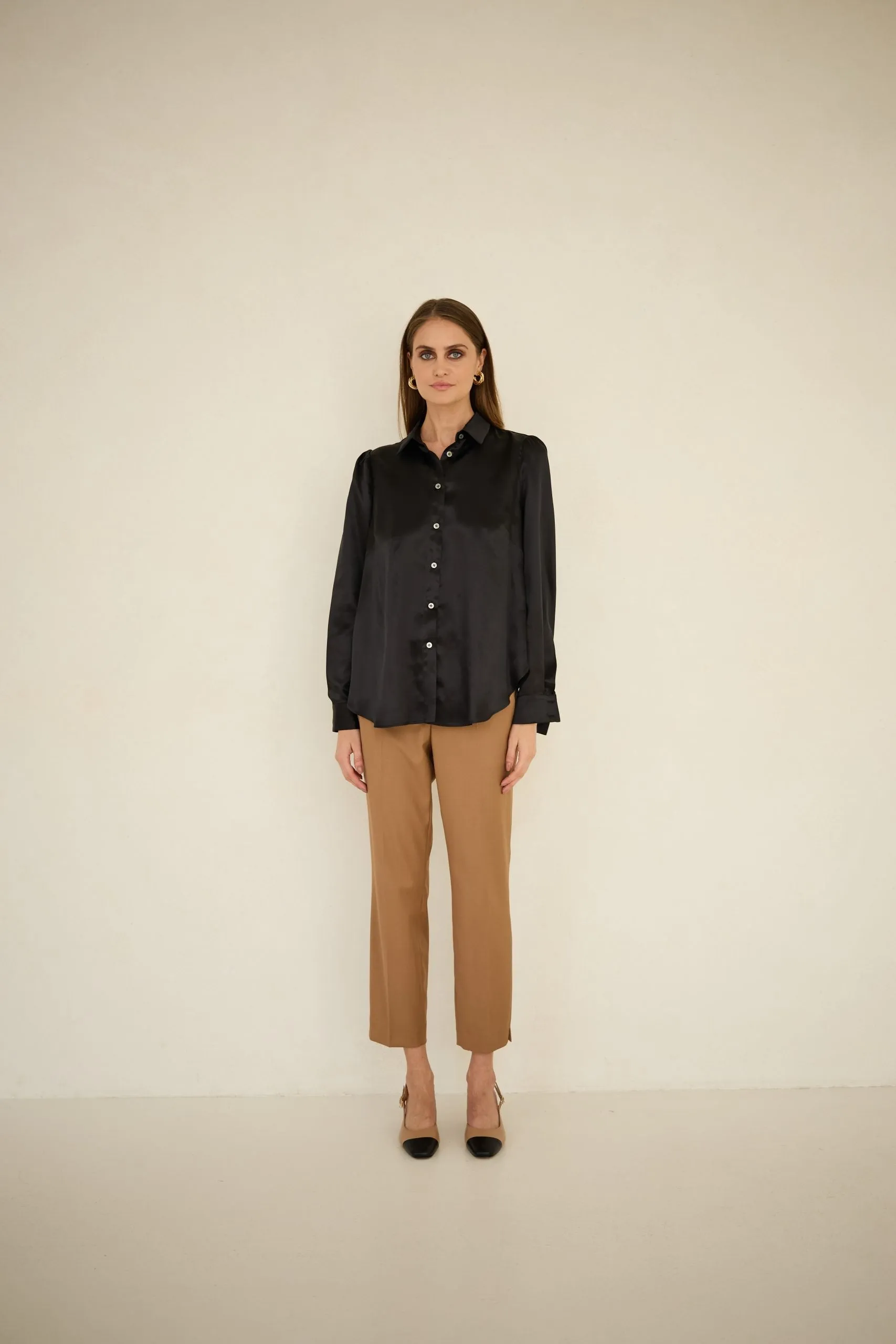 Silk Shirt Black sold by Ivalo.com product image thumbnail 5