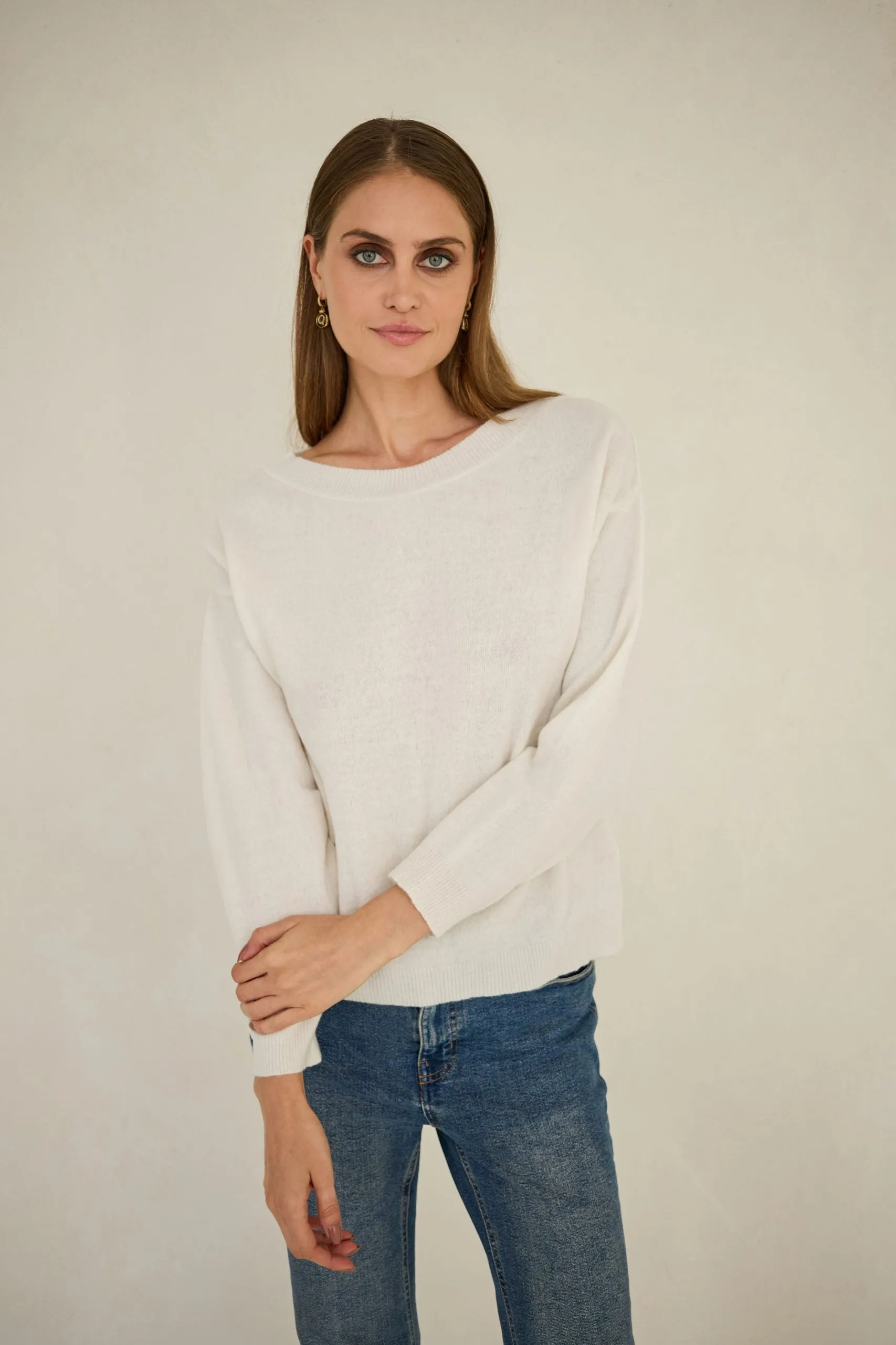 Cashmere Sweater Juliette Ecru sold by Ivalo.com product image thumbnail 3