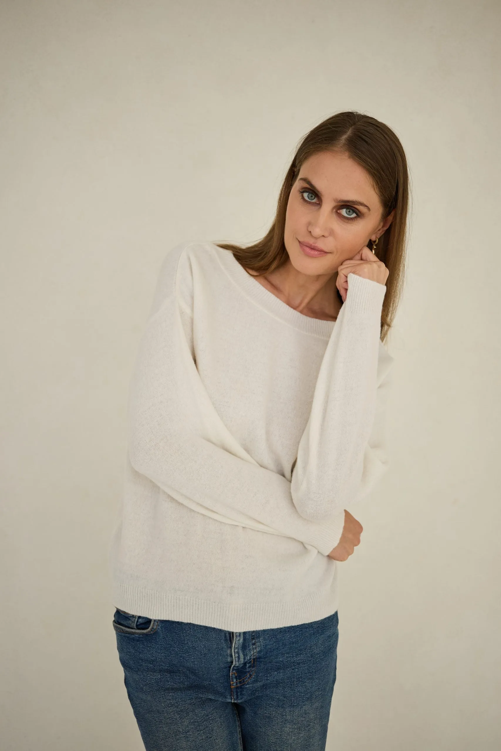 Cashmere Sweater Juliette Ecru sold by Ivalo.com product image thumbnail 4