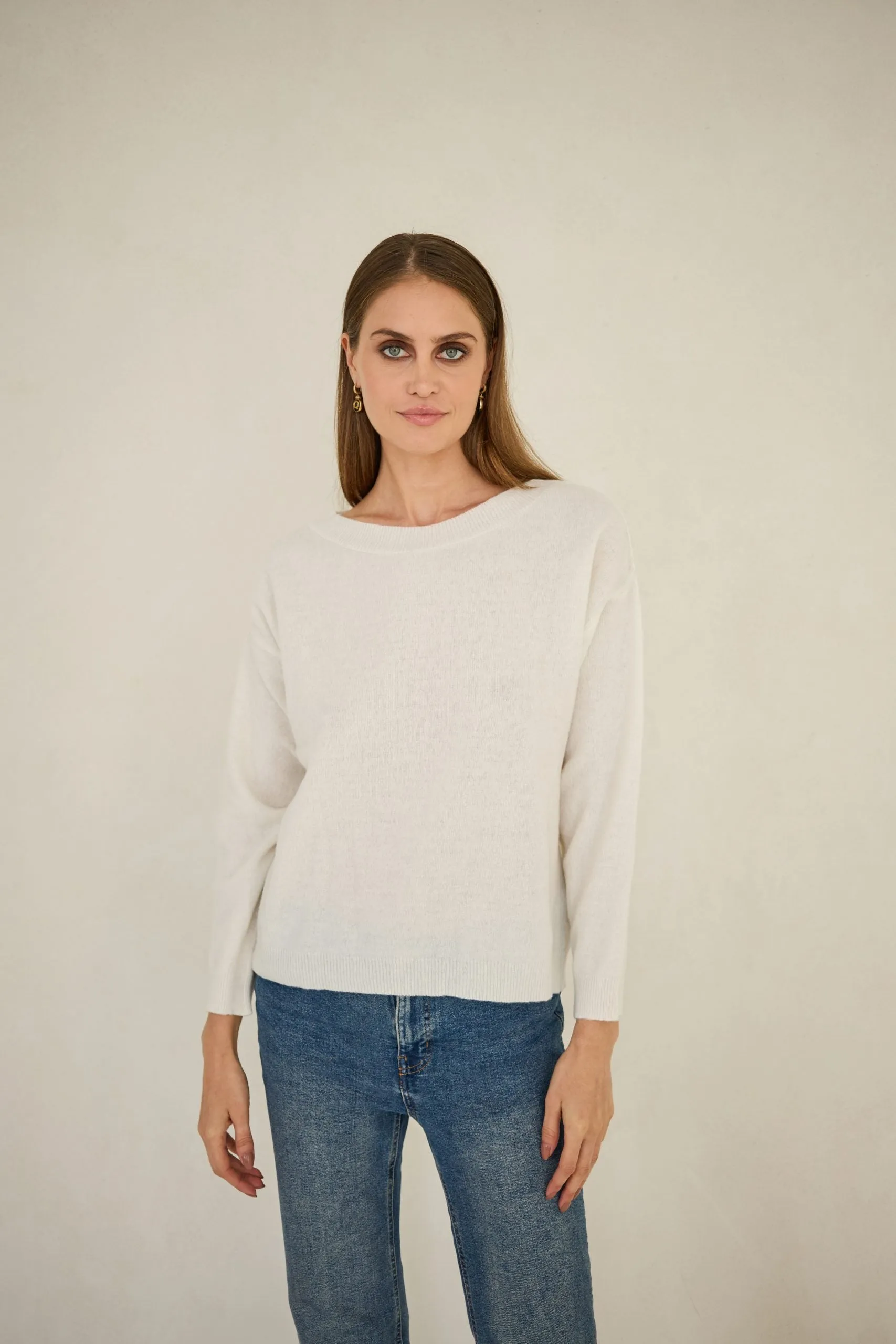 Cashmere Sweater Juliette Ecru sold by Ivalo.com product image thumbnail 2