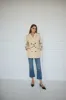 Short Trench Coat Light Beige sold by Ivalo.com