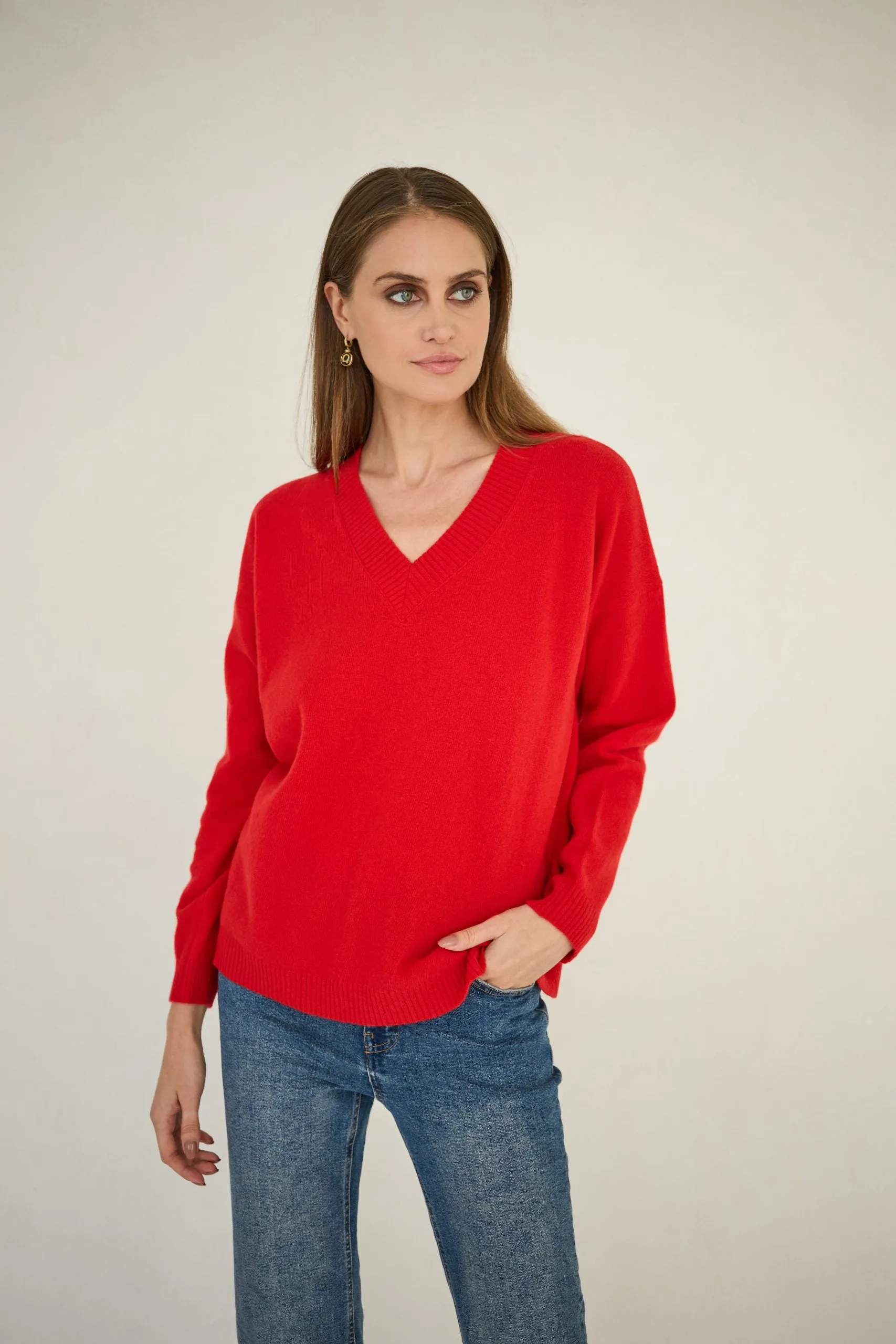 Cashmere Sweater Red sold by Ivalo.com