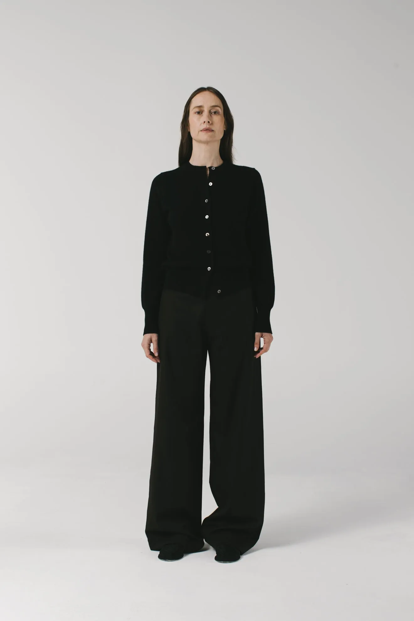 Merino Cashmere Knit Cardigan Black sold by Ivalo.com product image thumbnail 2