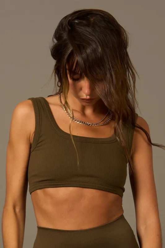 Sunshine Sports Bra Olive sold by Ivalo.com