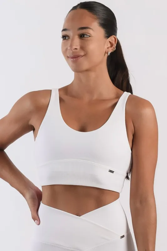 Palms Sports Bra Pearl White sold by Ivalo.com