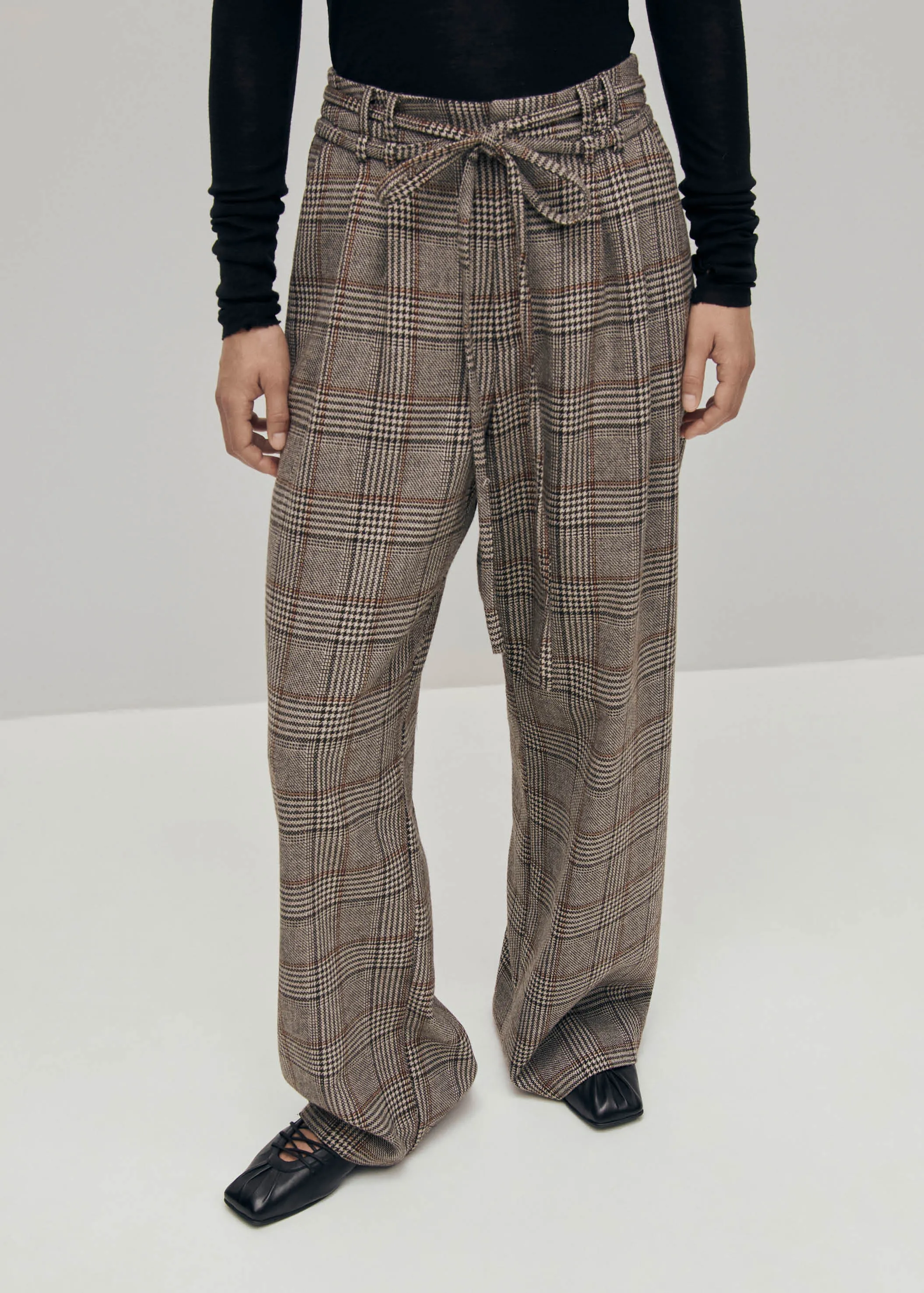 Kathy Checks Brown Pants sold by Ivalo.com product image thumbnail 5