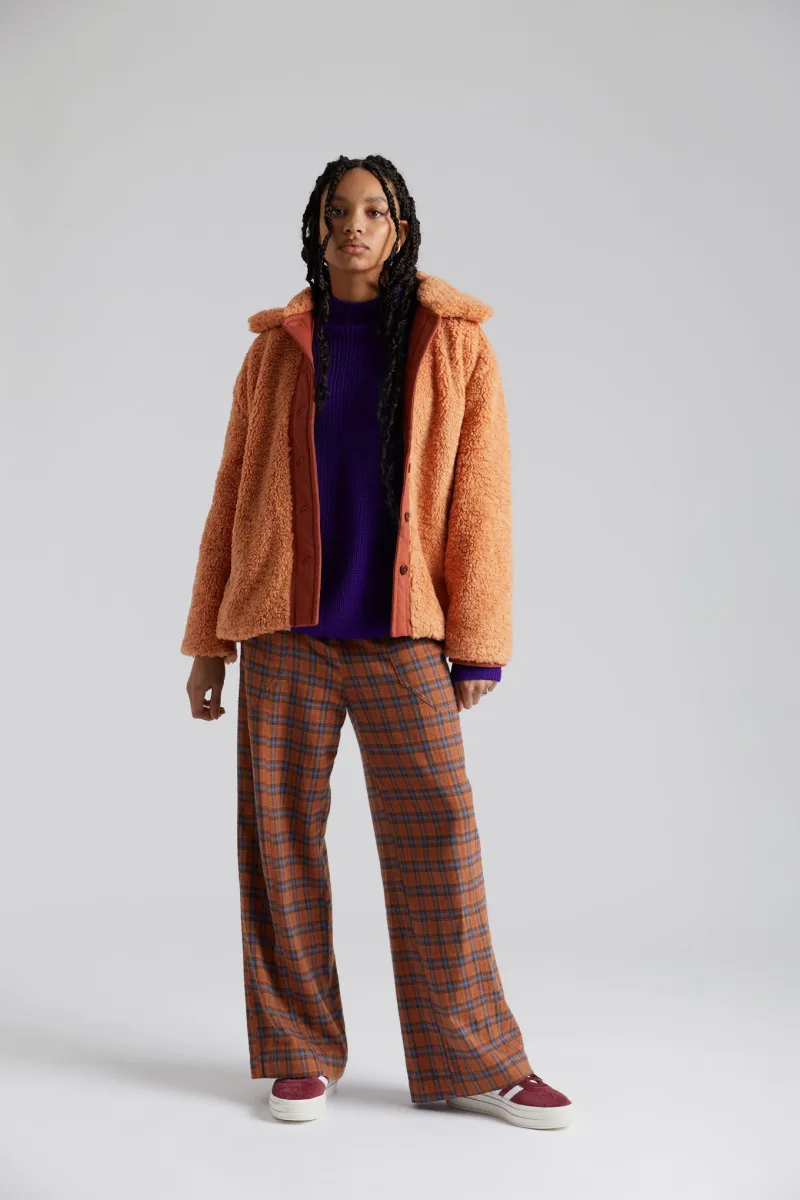 Autumn Organic Cotton Check Flannel Trouser sold by Ivalo.com