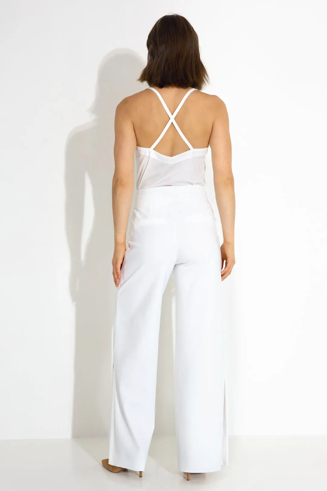 Harmony Trousers High Waisted White sold by Ivalo.com product image thumbnail 3