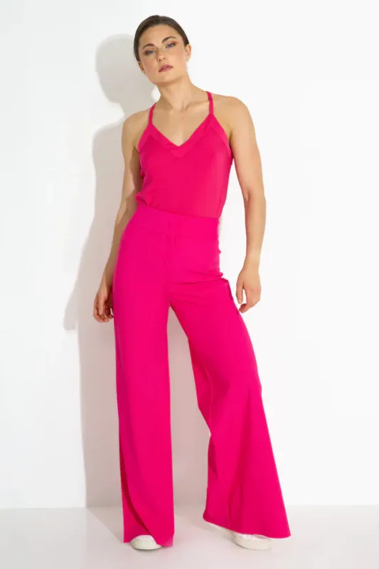 Harmony Trousers High Waisted Pink sold by Ivalo.com