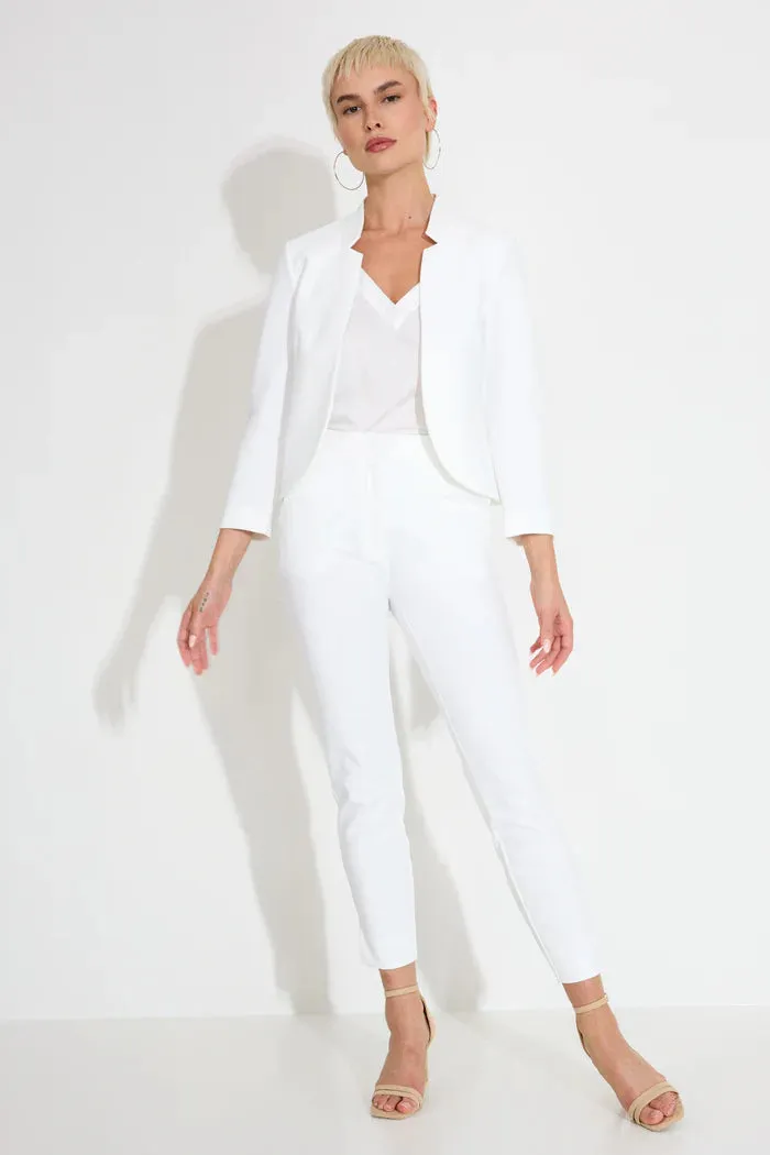 Work Trousers Classic Tight Fit White sold by Ivalo.com