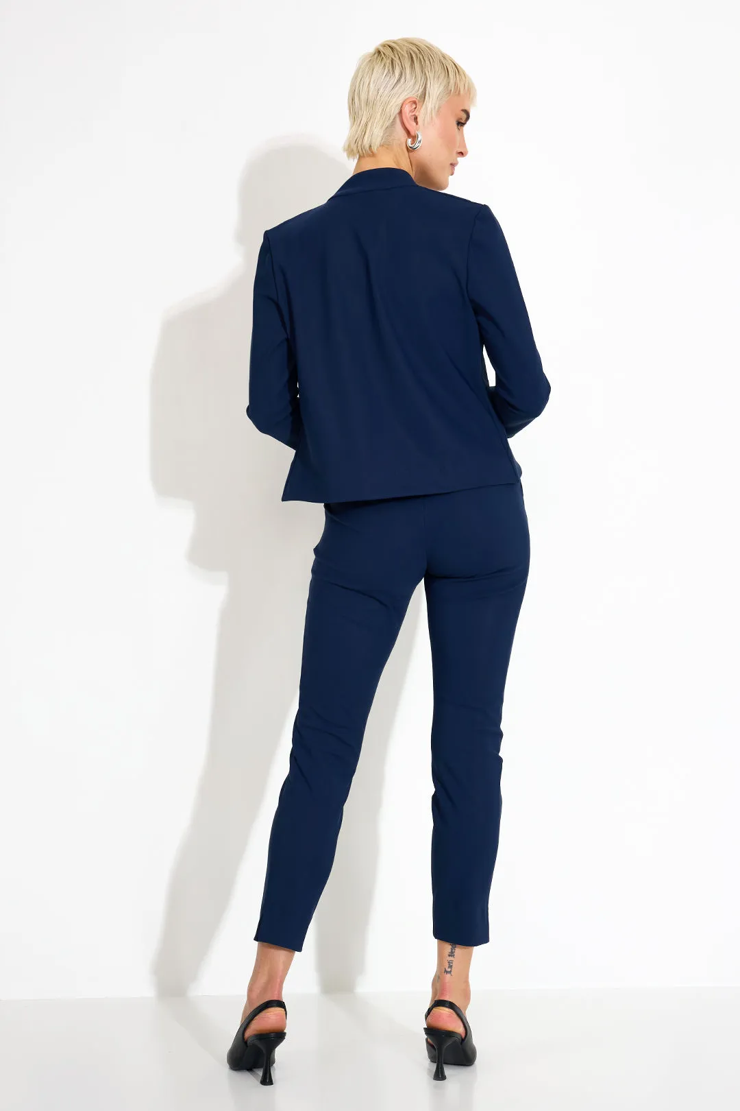 Work Trousers Classic Tight Fit Dark Blue sold by Ivalo.com product image thumbnail 4