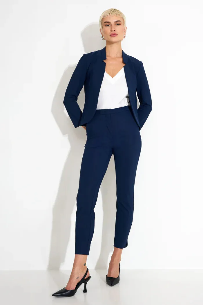 Work Trousers Classic Tight Fit Dark Blue sold by Ivalo.com