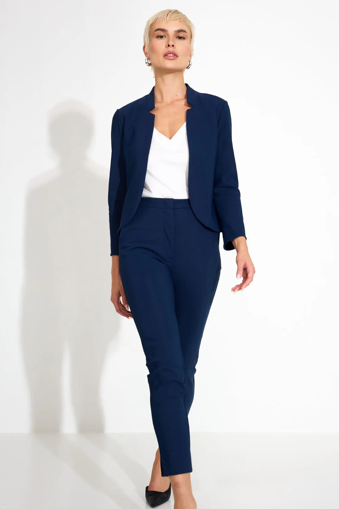 Work Trousers Classic Tight Fit Dark Blue sold by Ivalo.com product image thumbnail 5