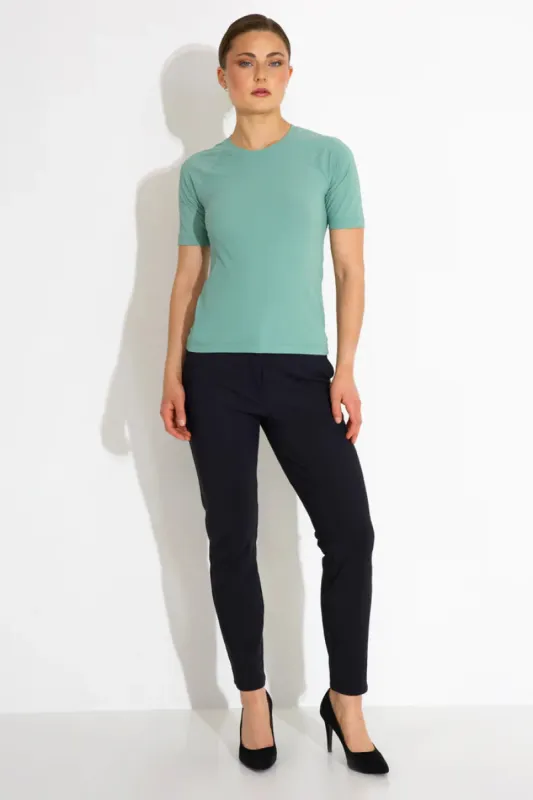 Work Rib Tee Green sold by Ivalo.com