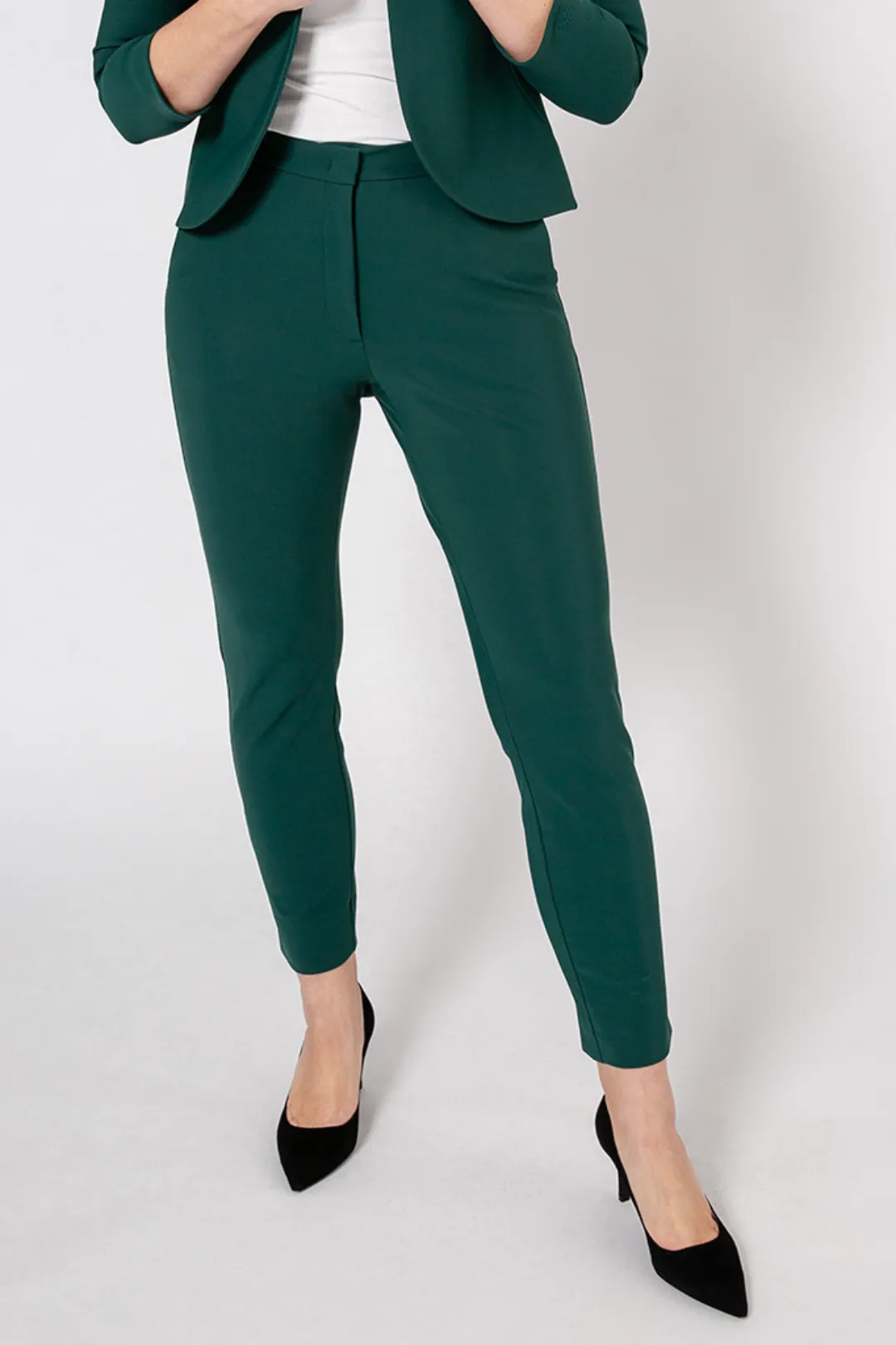Work Trousers Classic Tight Fit Green sold by Ivalo.com product image thumbnail 2