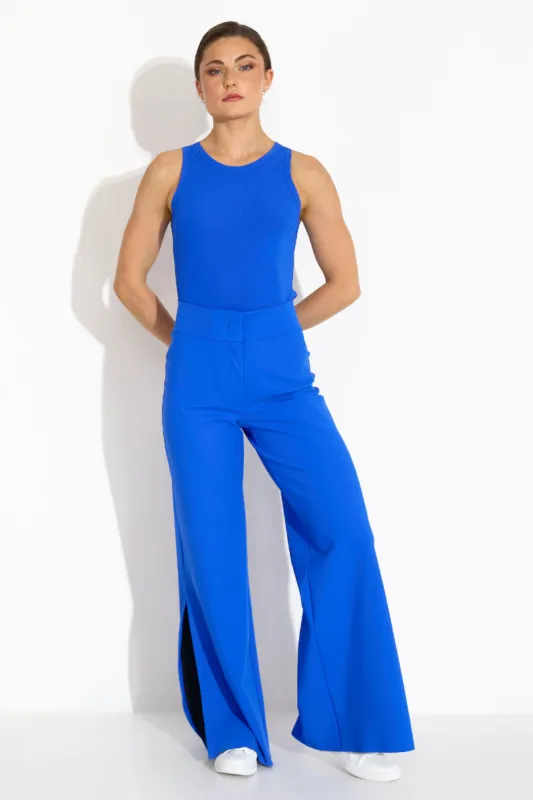 Harmony Trousers High Waisted Blue sold by Ivalo.com