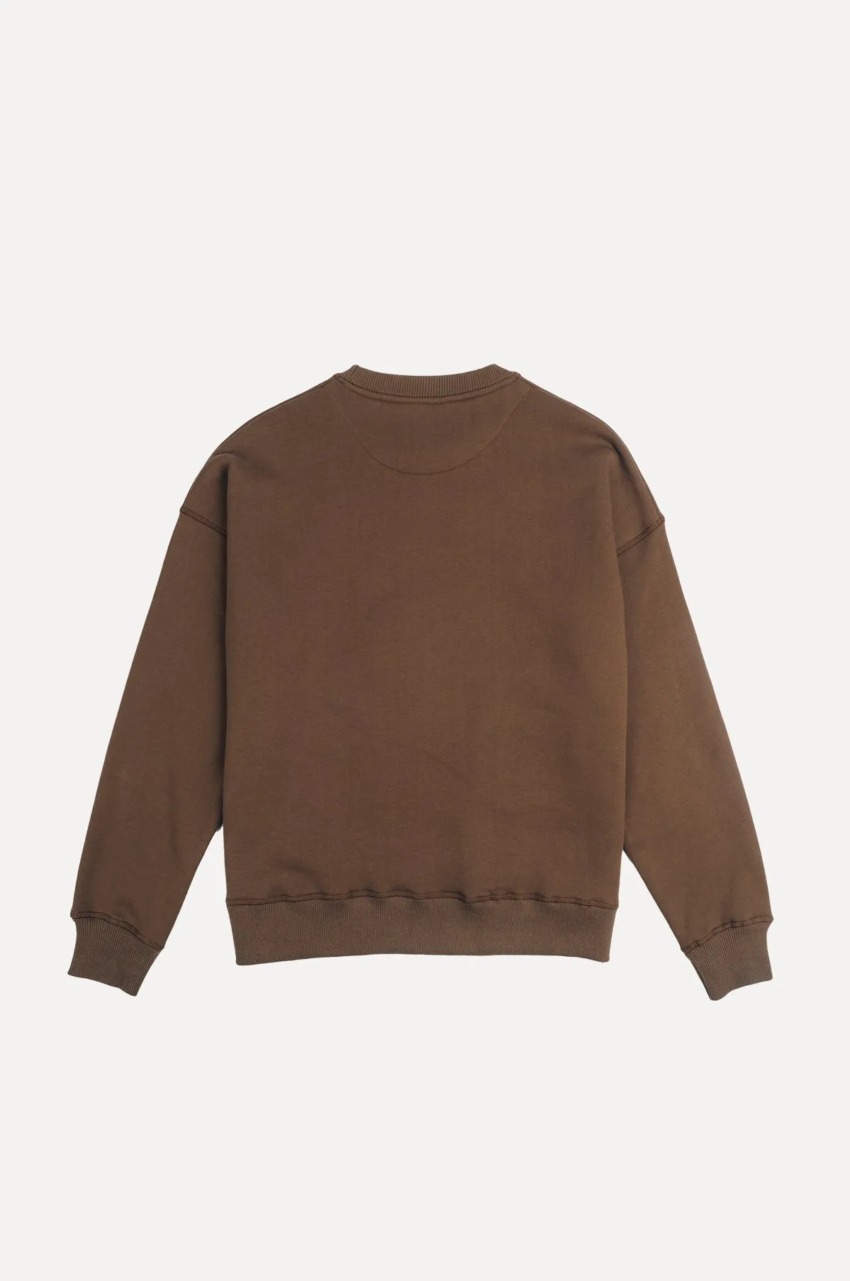 Women's Organic Essential Oversized Sweater Cocoa Brown sold by Ivalo.com product image thumbnail 3