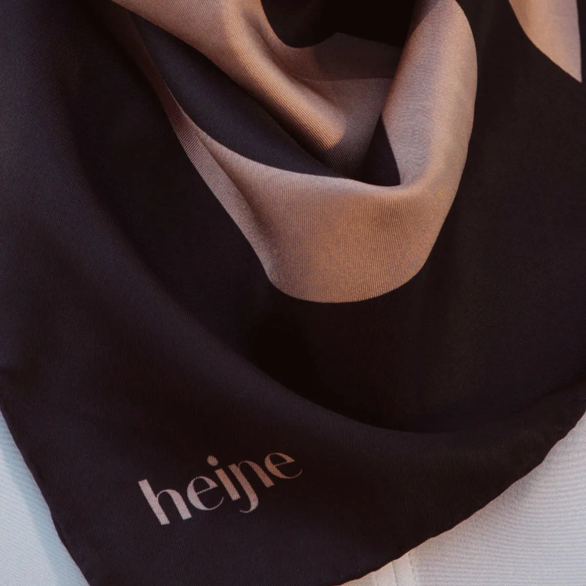 Circles Small Silk Scarf sold by Ivalo.com product image thumbnail 3