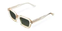 Nayah Sunglasses Bone Olive sold by Ivalo.com