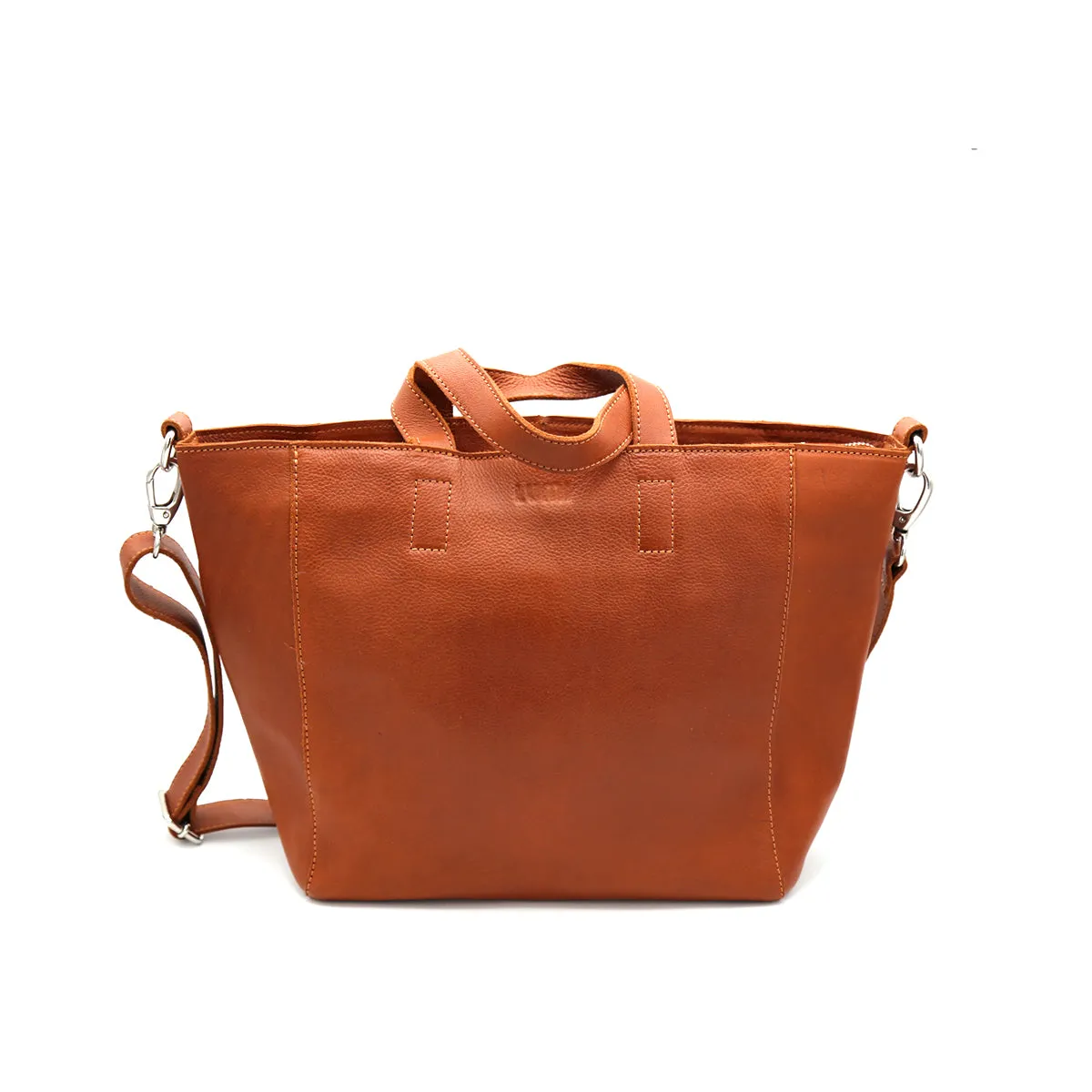 Livia Soft Medium Work Tote Cognac sold by Ivalo.com