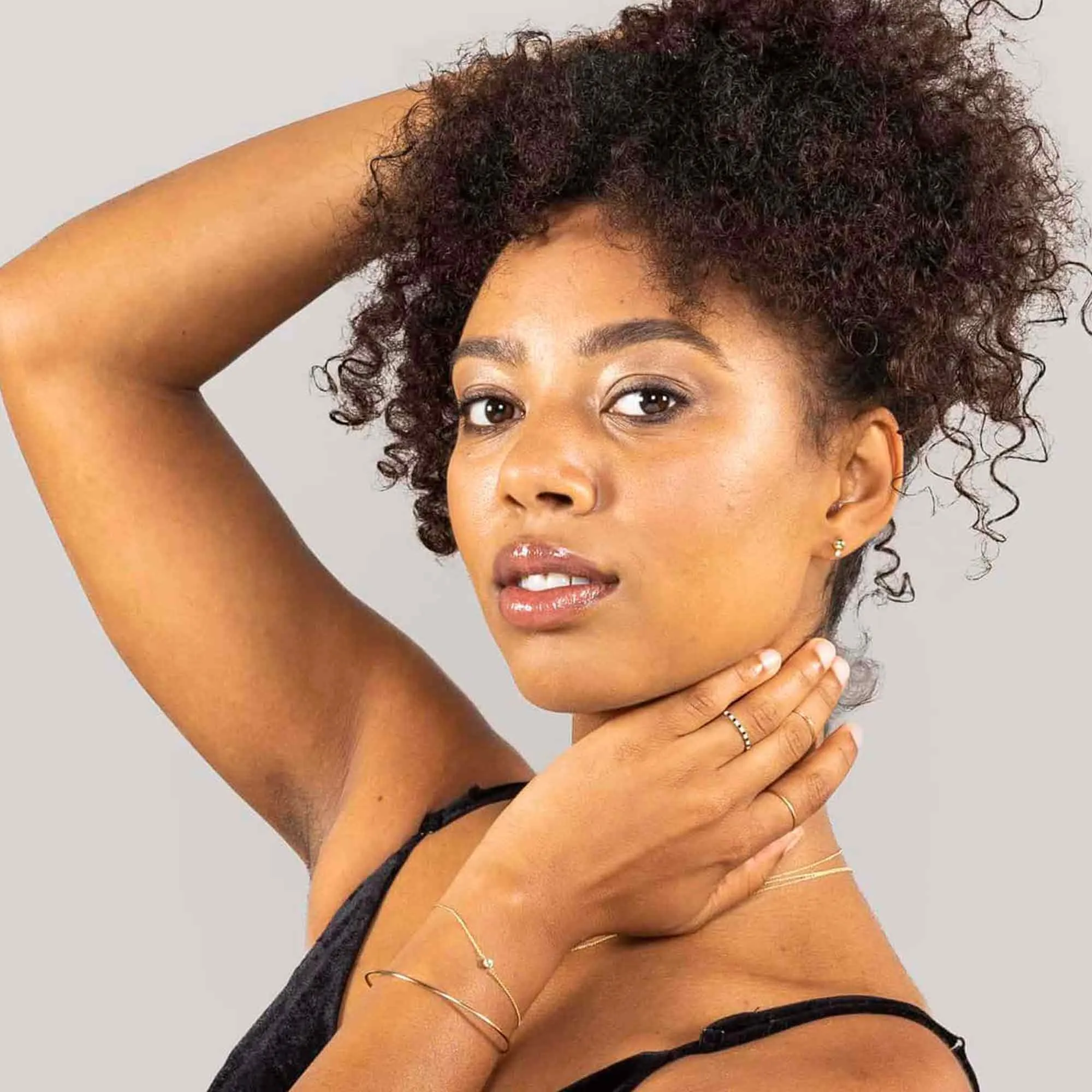 Bubble Diamond Stud Solid Gold sold by Ivalo.com product image thumbnail 4