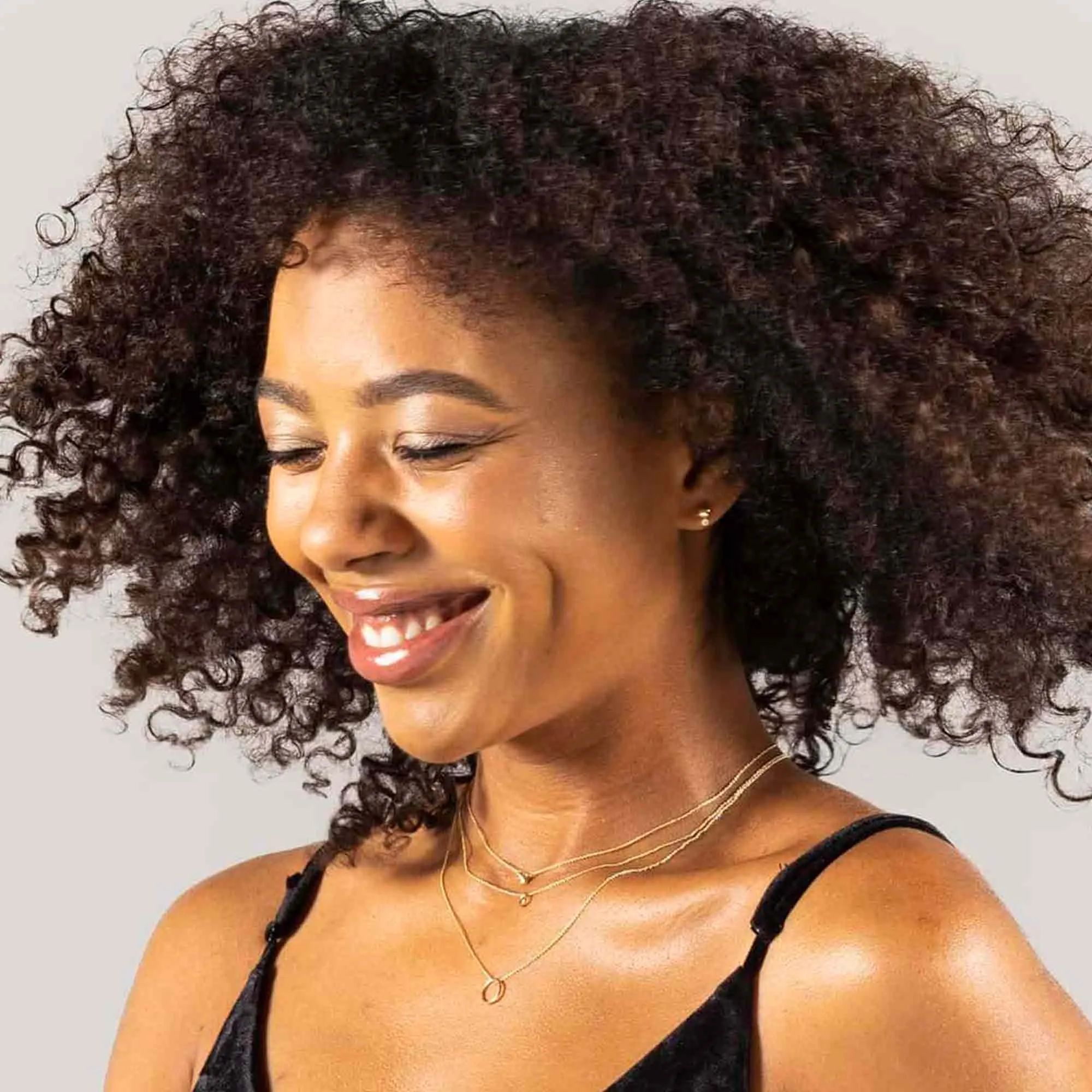 Bubble Diamond Stud Solid Gold sold by Ivalo.com product image thumbnail 3