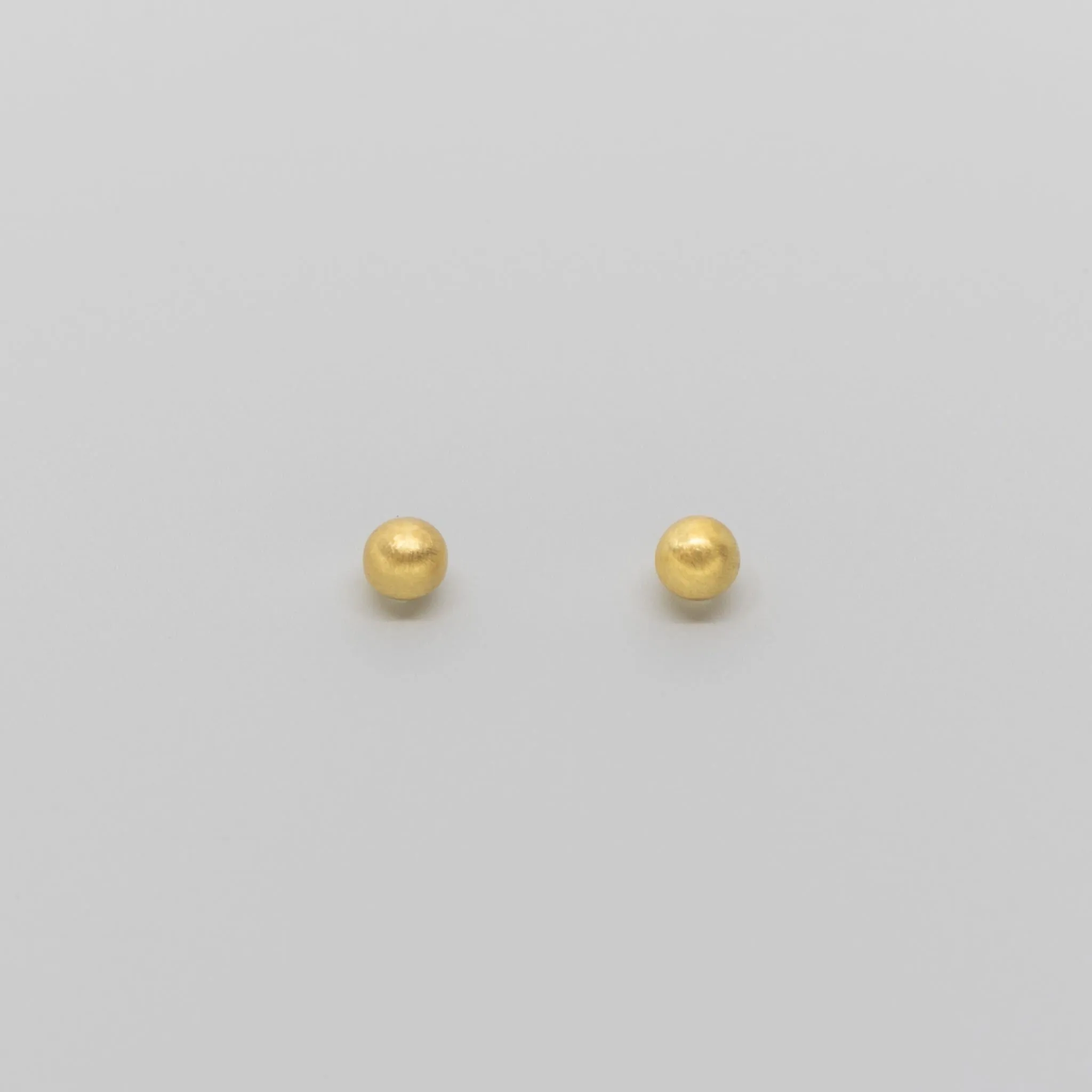Satin Ball Stud Earrings sold by Ivalo.com product image thumbnail 4