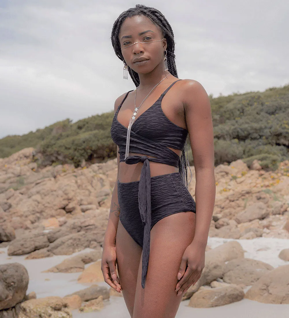 Jacquard Lin + Core High Bikini Set Black sold by Ivalo.com product image thumbnail 2