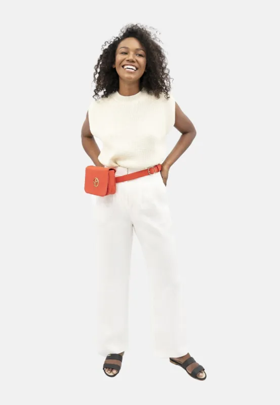 French Riviera Wide Leg Pants White sold by Ivalo.com