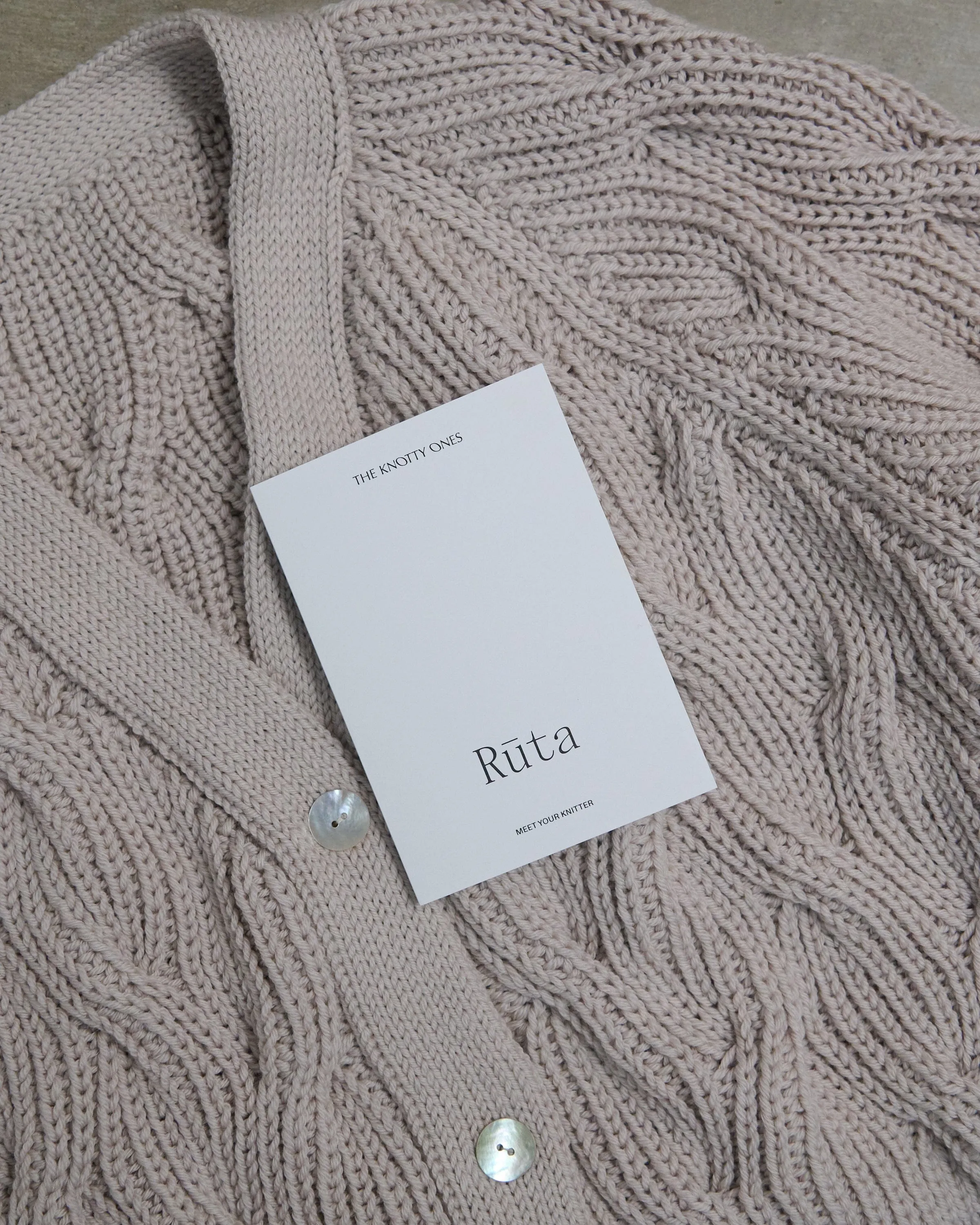 Nemunas Merino Wool Cardigan Silver Grey sold by Ivalo.com product image thumbnail 5