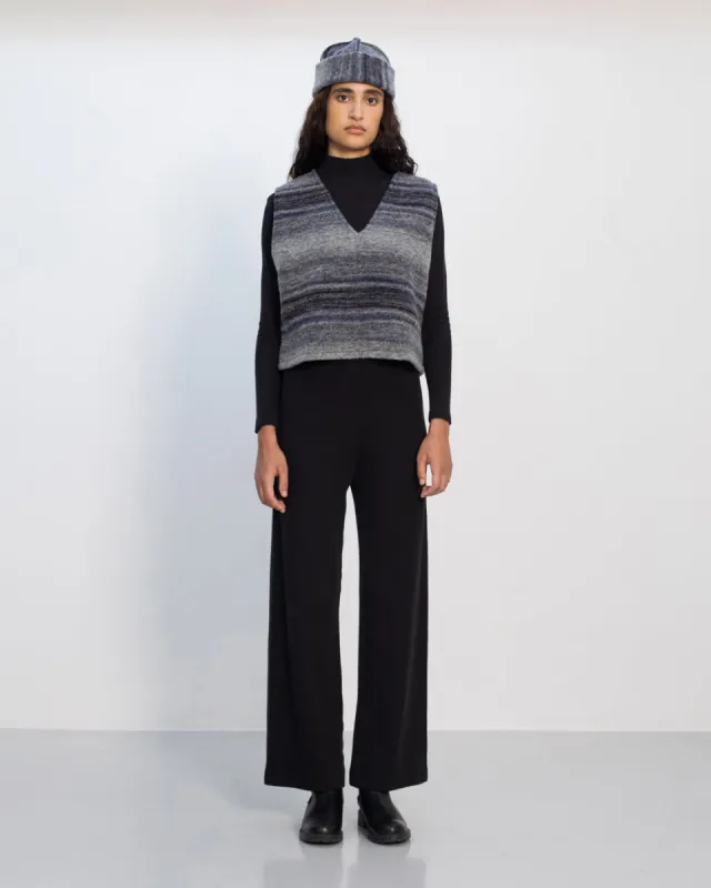 Vest Wool-Blend Navy/Grey Stripe sold by Ivalo.com