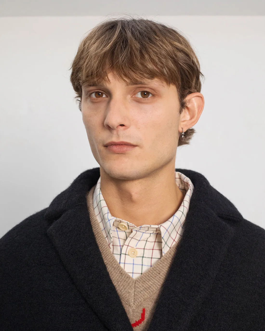 Formal Wool-Blend Coat Black sold by Ivalo.com product image thumbnail 4