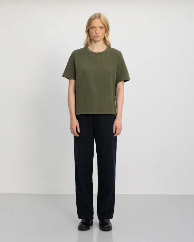 Ribbed Unisex T-Shirt Green sold by Ivalo.com